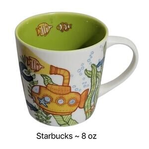 Starbucks Under The Sea Yellow Submarine Mug